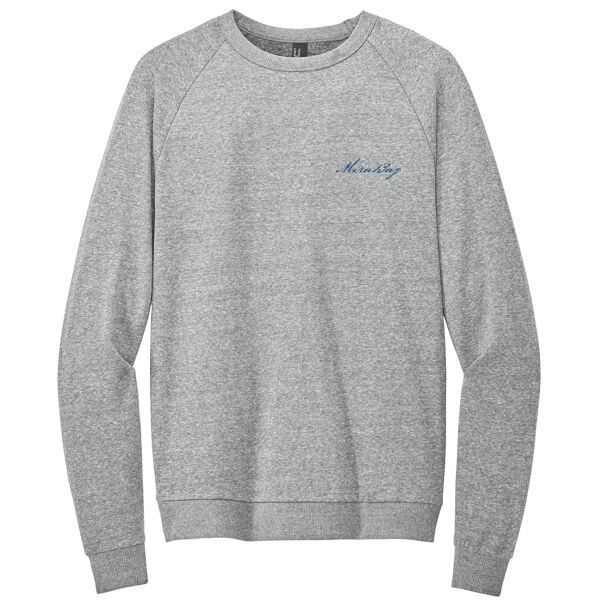 Mira Bay Side Print - Perfect Tri ® Fleece Crewneck Sweatshirt Thumbnail