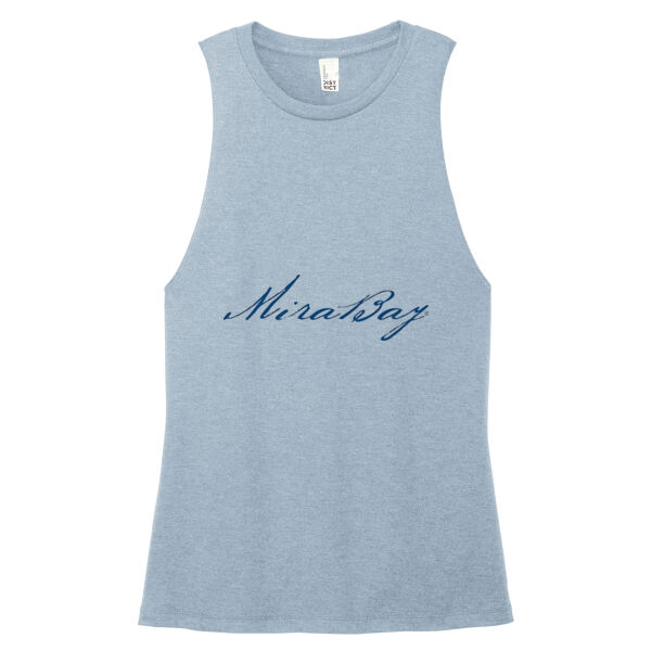 Mira Bay Side Print - Women's Perfect Tri ® Muscle Tank Thumbnail