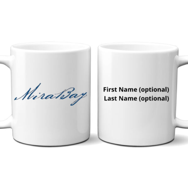 Mira Bay Personalized  - 11 oz No Minimum full color printed ceramic mug Thumbnail