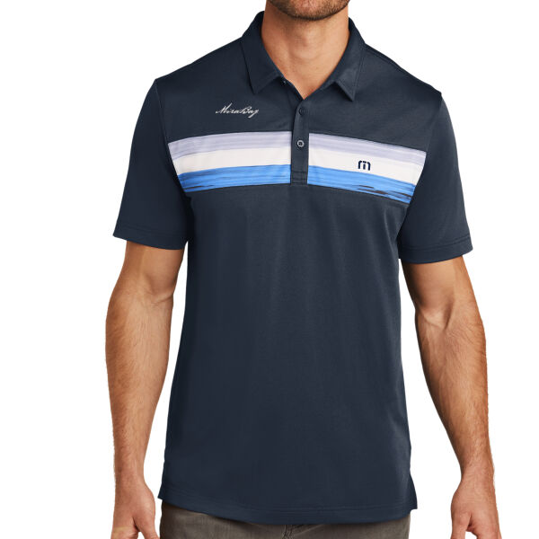 Mira Bay Embroidered - TravisMathew Cabana Chest Stripe Polo Thumbnail