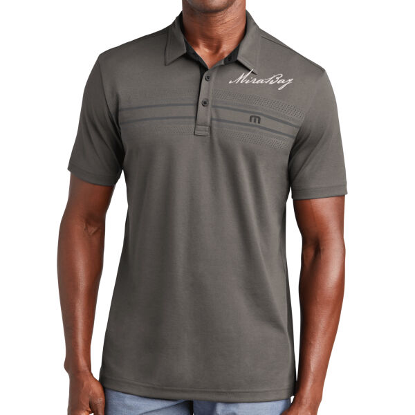 Mira Bay Embroidered - Monterey Chest Stripe Polo Thumbnail