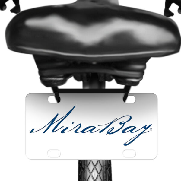 Mira Bay - Bike Plate - Custom Full Color Printed Thumbnail