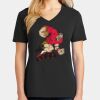Ladies Core Cotton V-Neck Tee Thumbnail