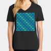 Ladies Core Cotton V-Neck Tee Thumbnail